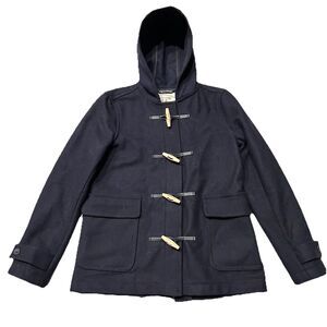 Original Montgomery Duffle Coat Mens Size Small Navy